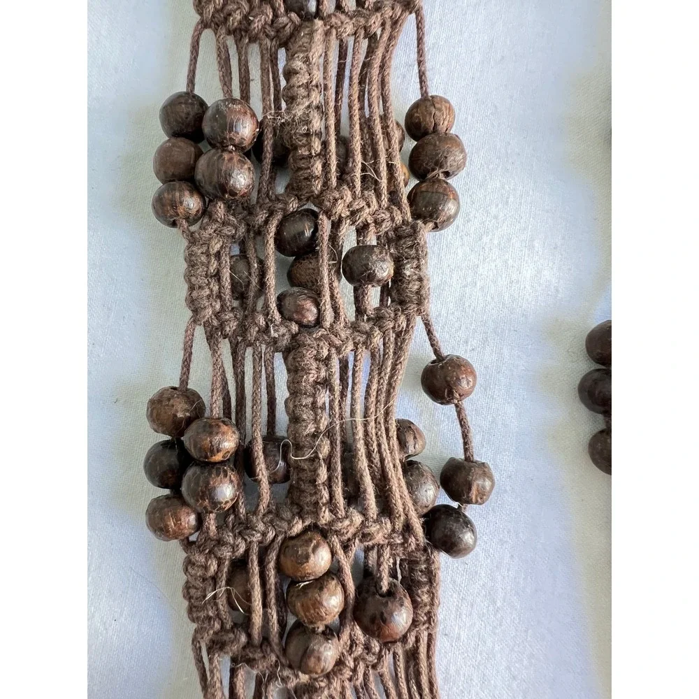 Unbranded vintage macrame